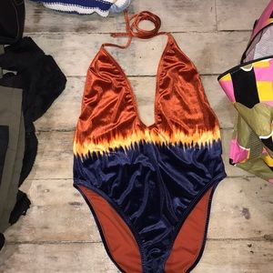 The bikini lab ombré one piece